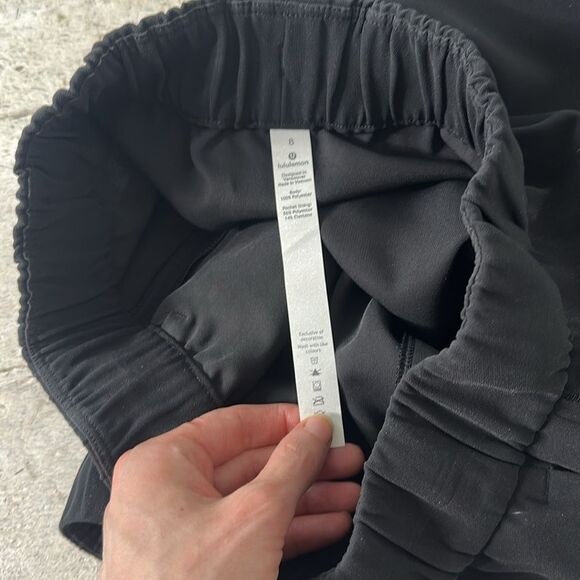 Lululemon Black Size 8 Drawstring Skirt - Picture 5 of 5